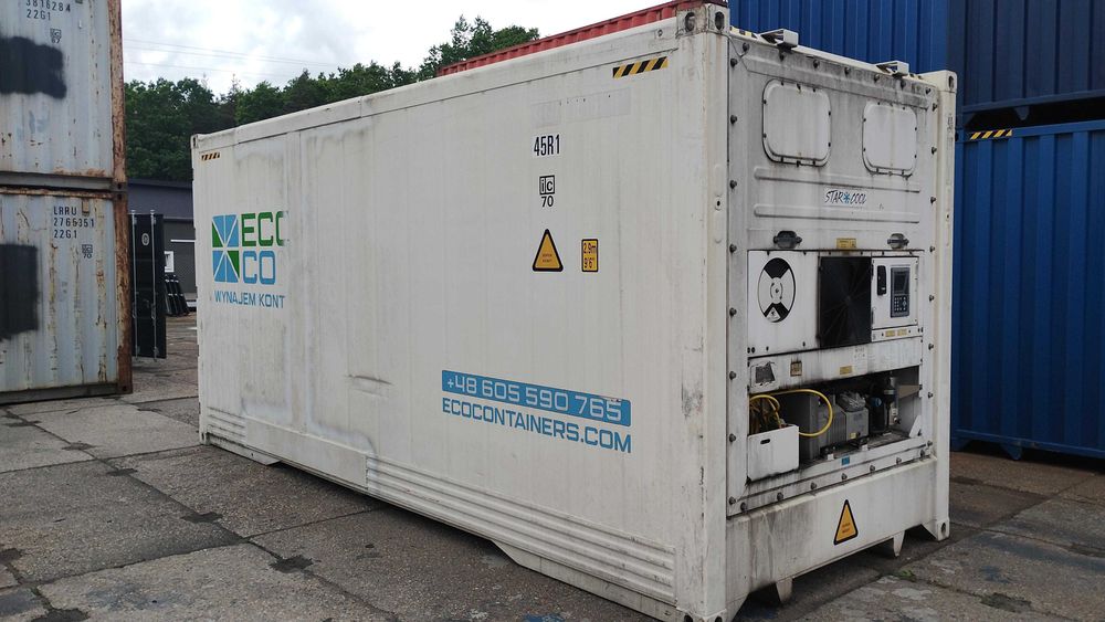 Kontener chłodniczy 20'HCRF 2015 r. po modyfikacji