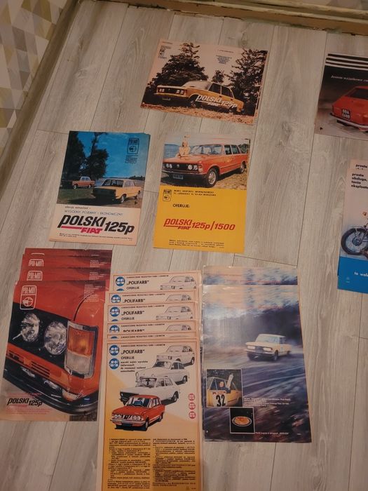 Pakiet prospektów FSO 125P Fiat