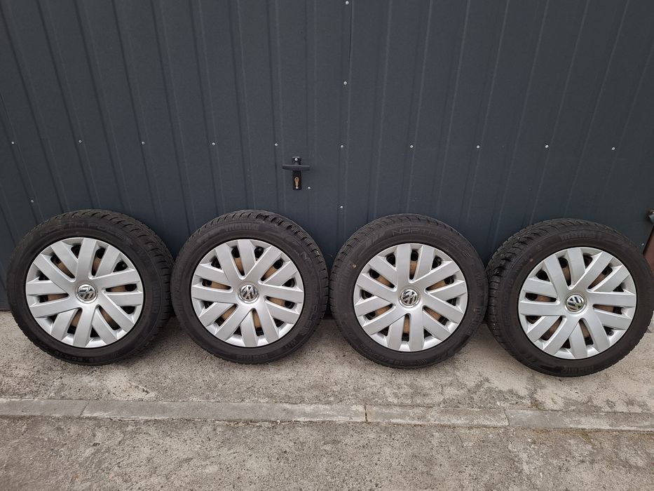Koła zimowe 15" Vw Polo 6R Seat Ibiza Skoda Fabia 5x100 185/60R15 6-6,5mm 2023r.