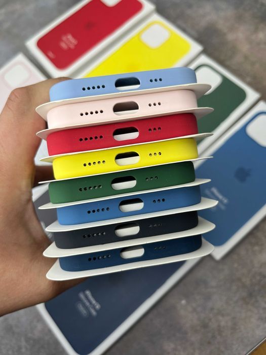 Чохол Silicone Case MagSafe Animation iPhone 13 13 Pro Max чехол айфон