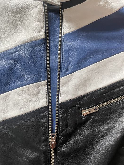 Kurtka skórzana włoska