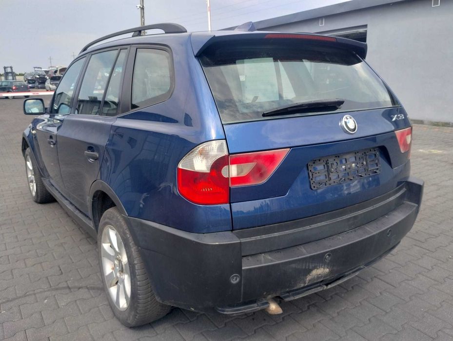 zderzak tylny tył PDC BMW X3 E83  Mysticblau Metallic, części