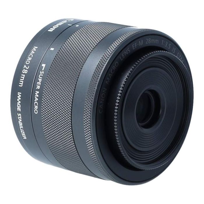 Canon EF-M 28mm f/3.5 Macro IS STM 本体 Canon EF-M 28mm f/3.5 Macro IS STM - Obiektywy – obiektywy