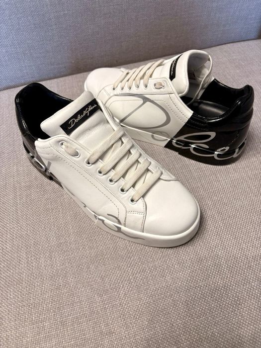 Dolce & Gabbana шкіряні кеди, оригінал