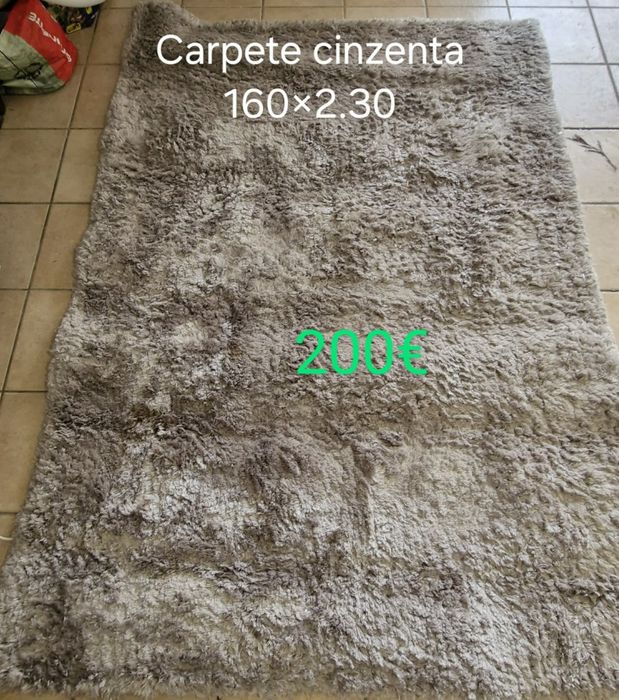 Carpete cinza 1.60x2.30