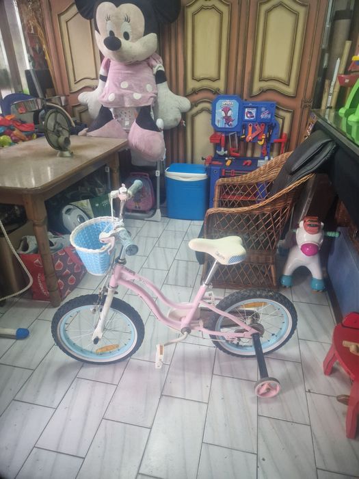 Bicicleta para Menina com Rodinhas...Sliding...