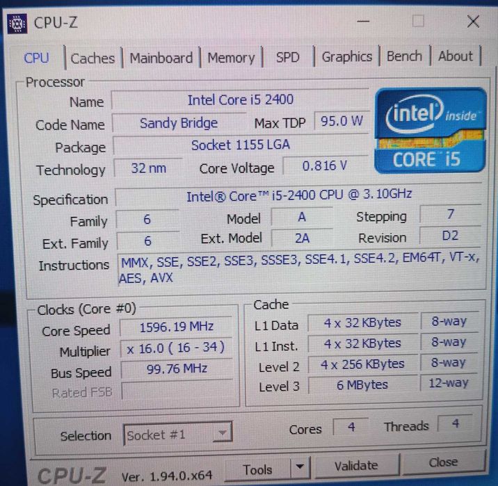 Zestaw: płyta główna, procesor, pamięć, chłodzenie.