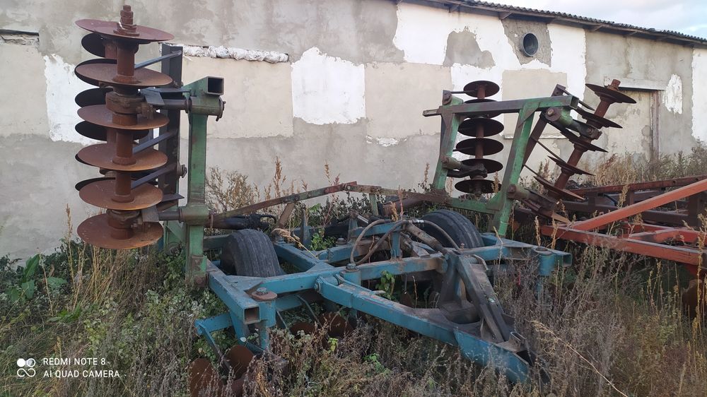 Дисковая борона тяжёлая 6.3 м