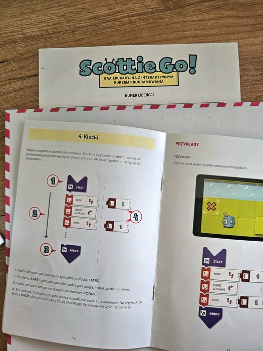 Scottie Go. Gra z kursem programowania. Oryginalny klucz licencji