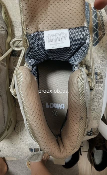 Тактичні Берці Lowa Zephyr GTX MID TF Coyote Gore-Tex Лова