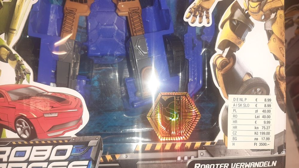 Transformers robo Auto 2w1 Robot