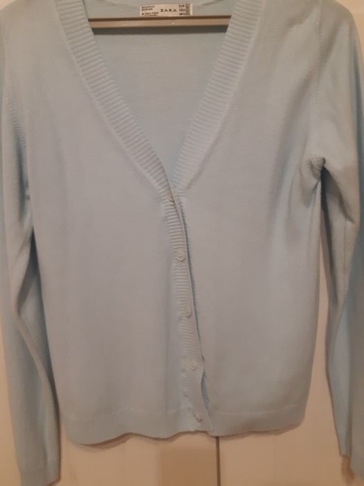 ZARA sweterek błękitny M