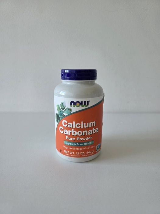 Suplemento NOW Foods carbonato de cálcio + Oferta