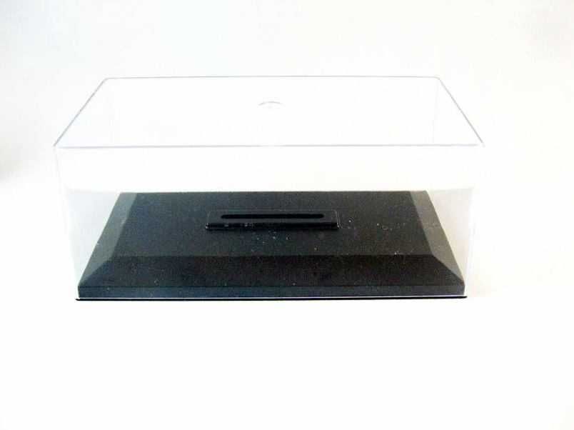 Caixa para miniaturas 1/43 Base preta com abertura