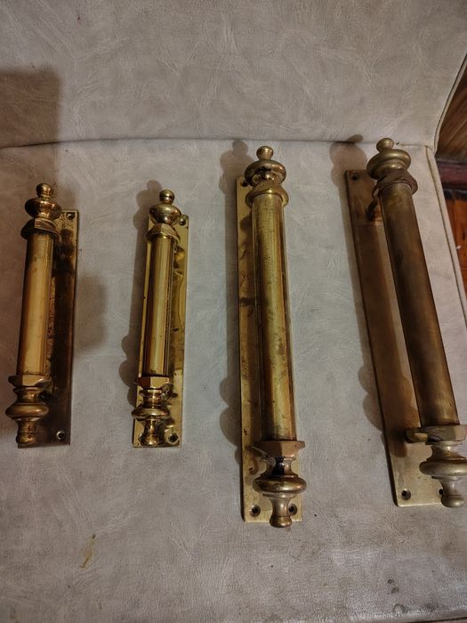 Антикварные бронзовые дверные дворцовые ручки