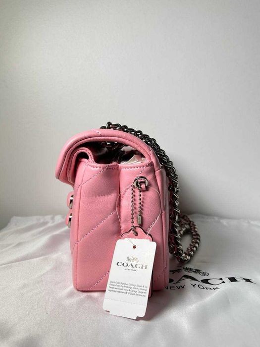 Сумка Coach Tabby Shoulder Bag 26 розовая