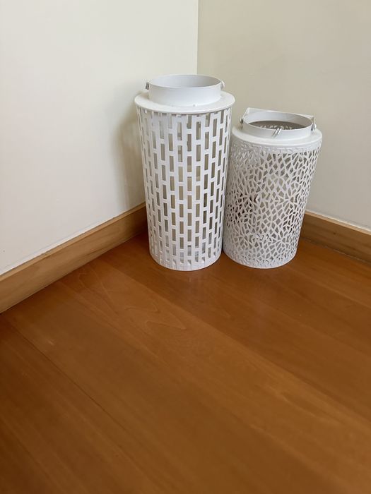 Luminárias lanternas - duas unidades