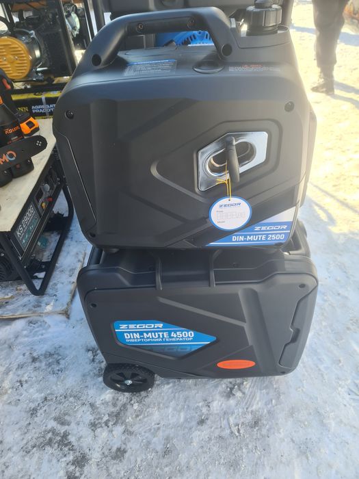 Інверторний бензогенератор Zegor din-mute 2500, din- mute 4500