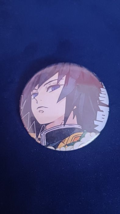 Przypinka Giyuu Tomioka z Demon slayer!!!