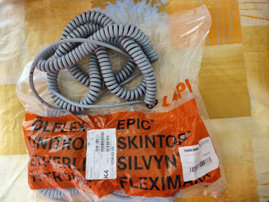 Cabo Oloflex Spiral 400P 3G 1.5 Lapp Kabel