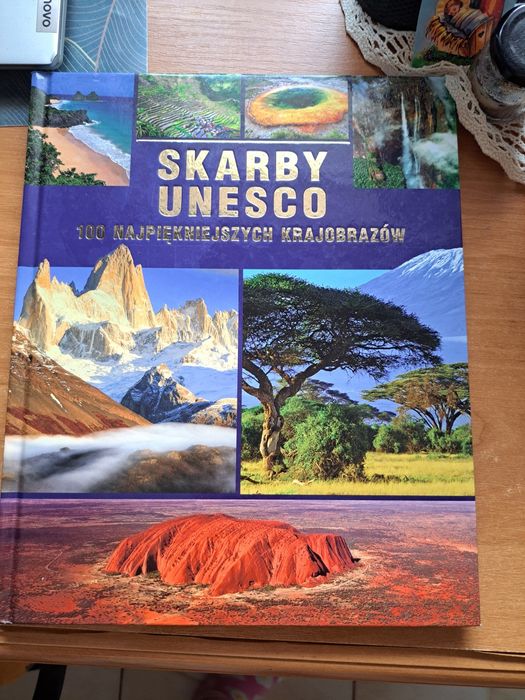 Książka ,,Skarby Unesco"