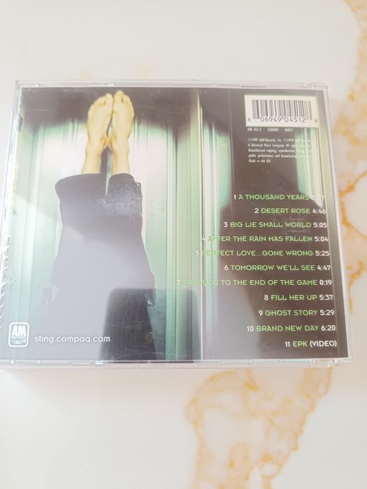 CD musica Sting.