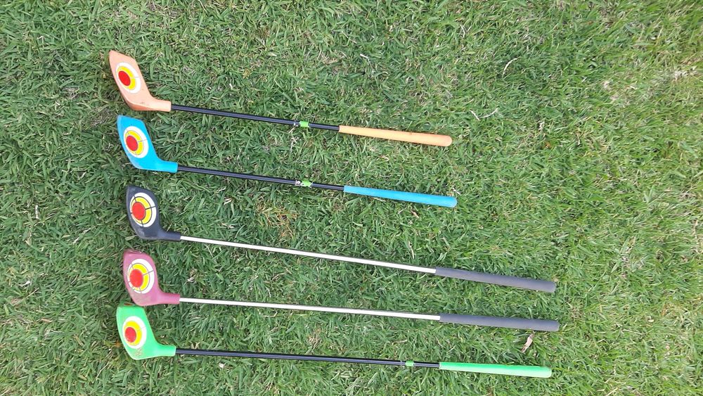 Conjunto de mini-golfe Inesis YGolg (Decathlon)