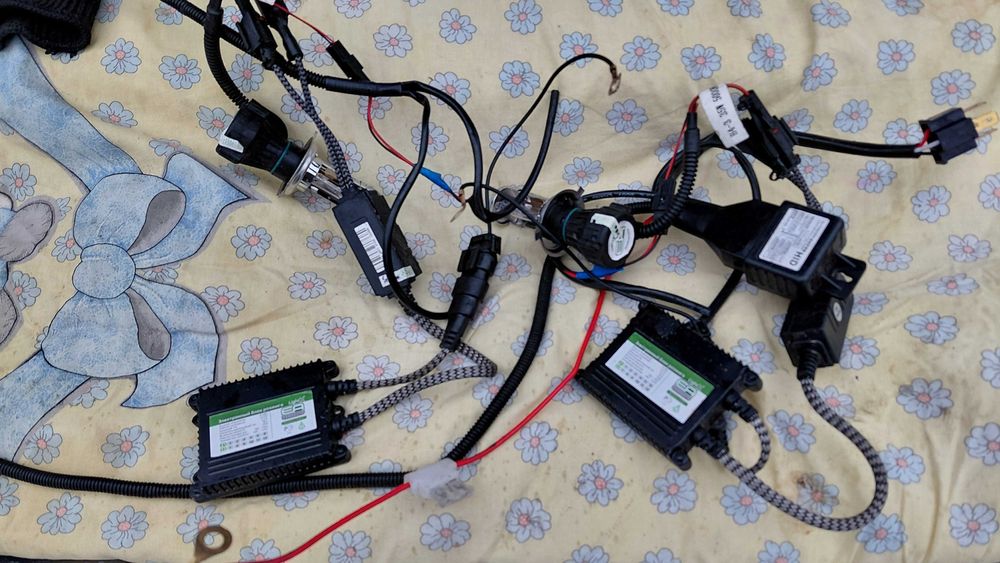 биксенон EA Light-X с блоками Ultra Slim DC, H4 ближний+дальний 5000K