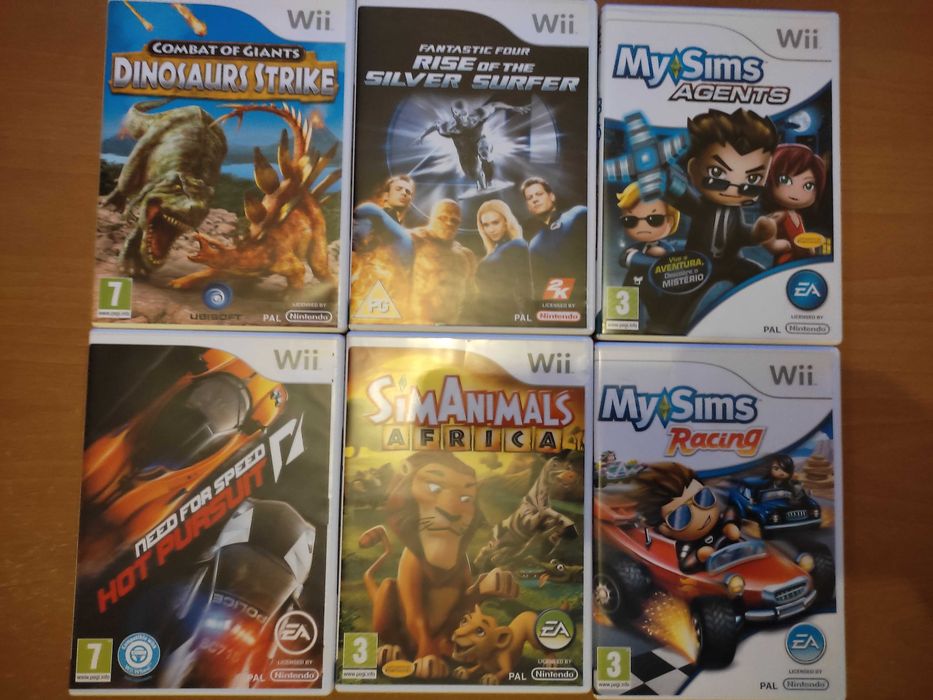 Diversos Jogos WII