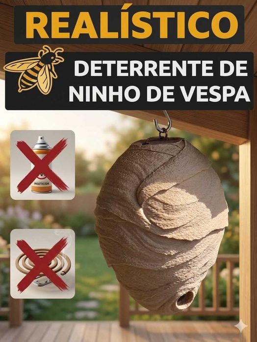 Afasta Vespas Naturalmente – Ideal para Varandas e Jardins