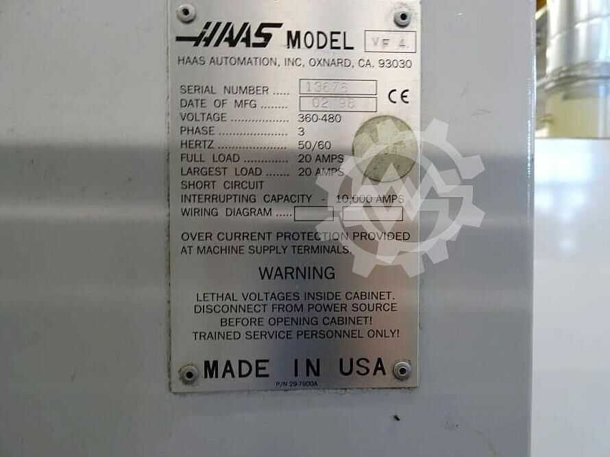 Haas VF4 (Mikron VCE 1250)