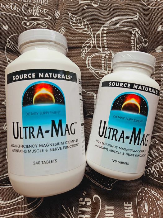 Source Naturals Ultra Mag Ультра маг магній В6 + новинка у капсулах