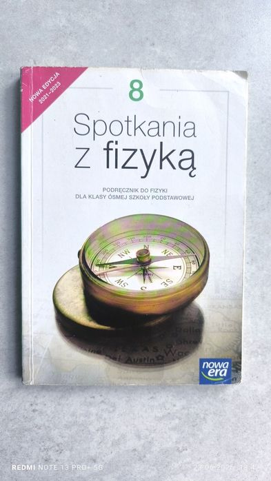 Spotkania z fizyką klasa 8, podręcznik  Nowa Era