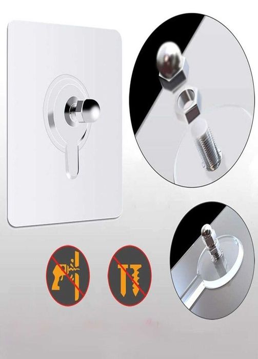 Універсальний тримач (10шт.)без свердління стін на липучці 10мм