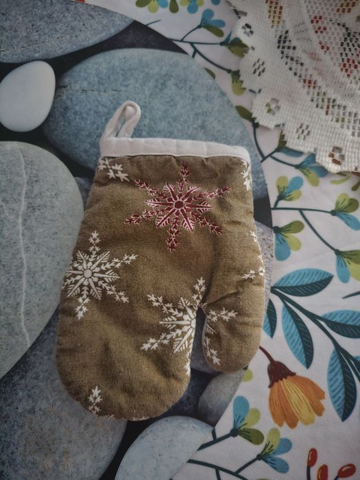 Fartuch kulinarny + rękawica kuchenna wiek 3+