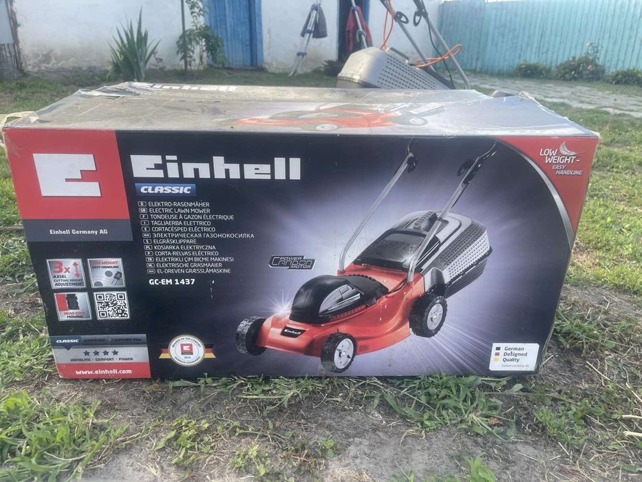 Газонокосилка Einhell GC-EM 1437