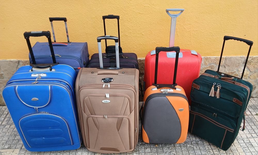 Mala de viagem rígida