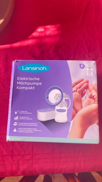 Bomba tira-leite elétrica Lansinoh