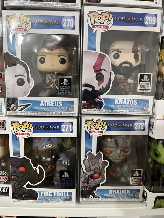 Zestaw funko pop god of war