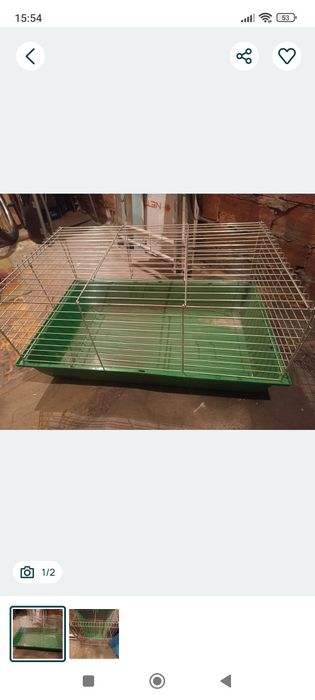 Klatka dla gryzoni 80x40x45