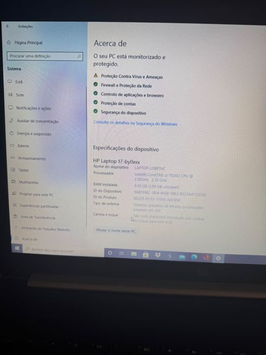 Computador hp semi novo