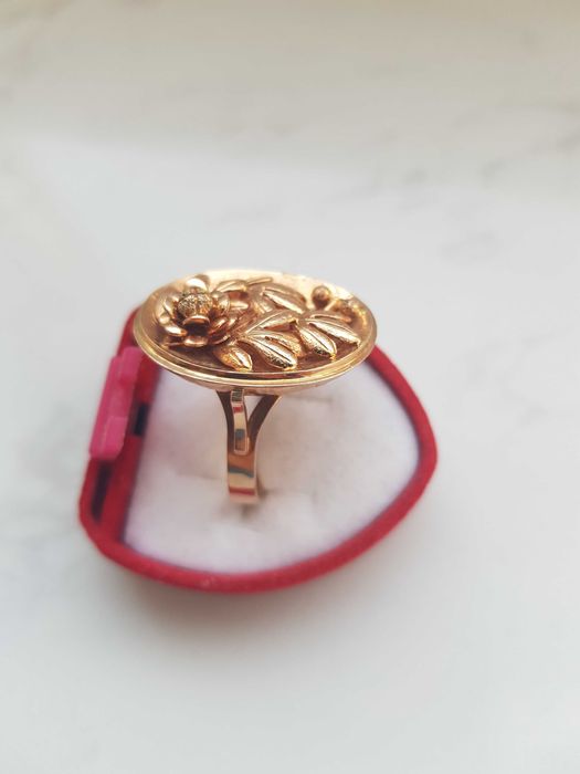 Złota Juwelia Unikat z PRL