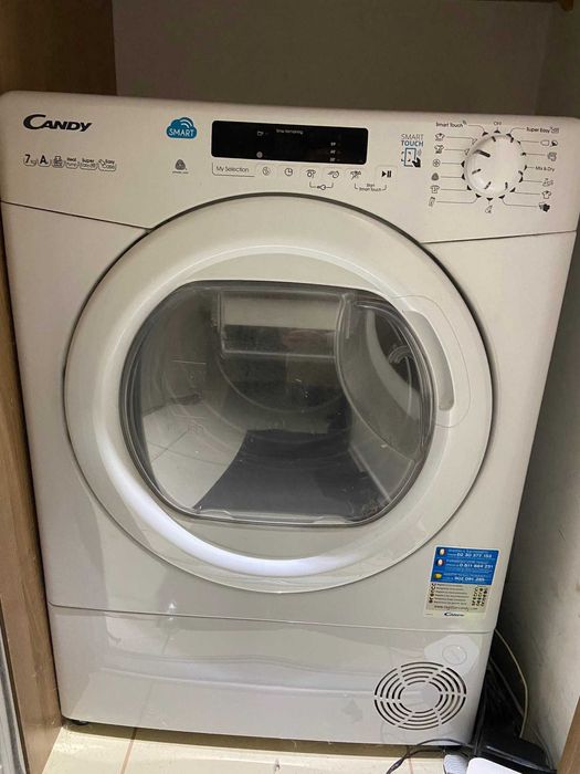 Suszarka Candy CS4 H7A1DE-S  SLIM pompa ciepła 7kg A++ *stan idealny*