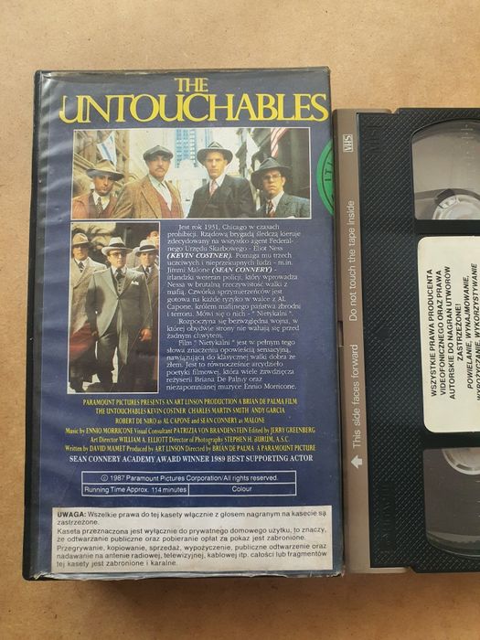 Nietykalni film na VHS