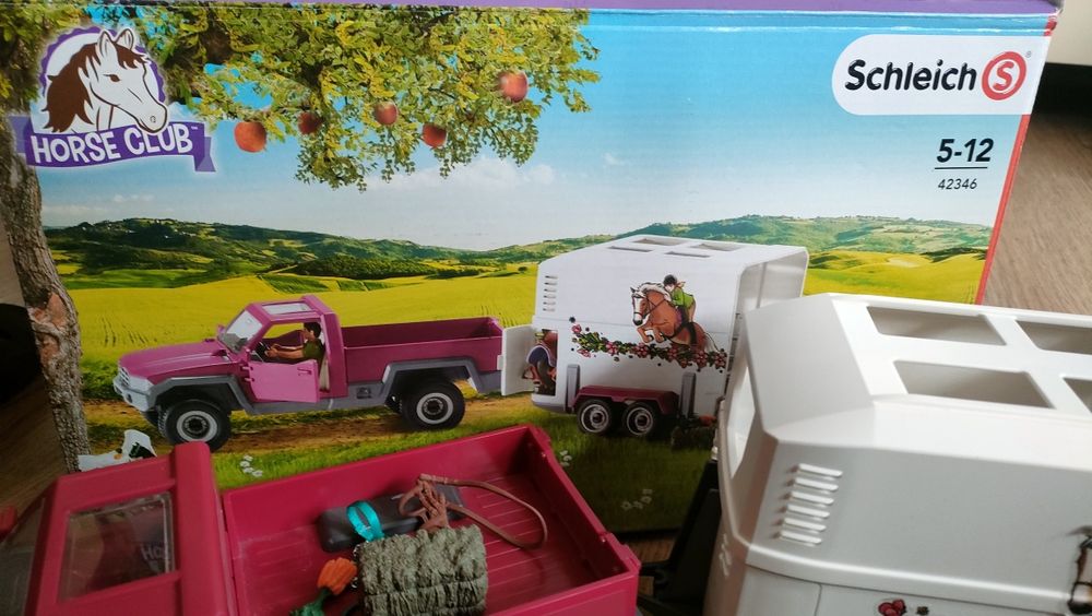 Pick Up z Przyczepą dla Koni Schleich 42346

Numer zestawu: 42346