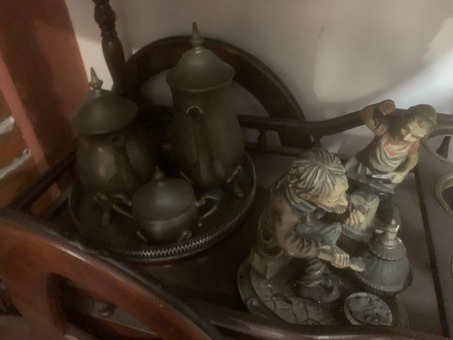 Recheio de casa, sala de estar e jantar