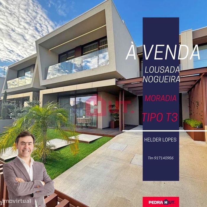 LINDA | Moradia T3 Lousada (| Nogueira| NEWS