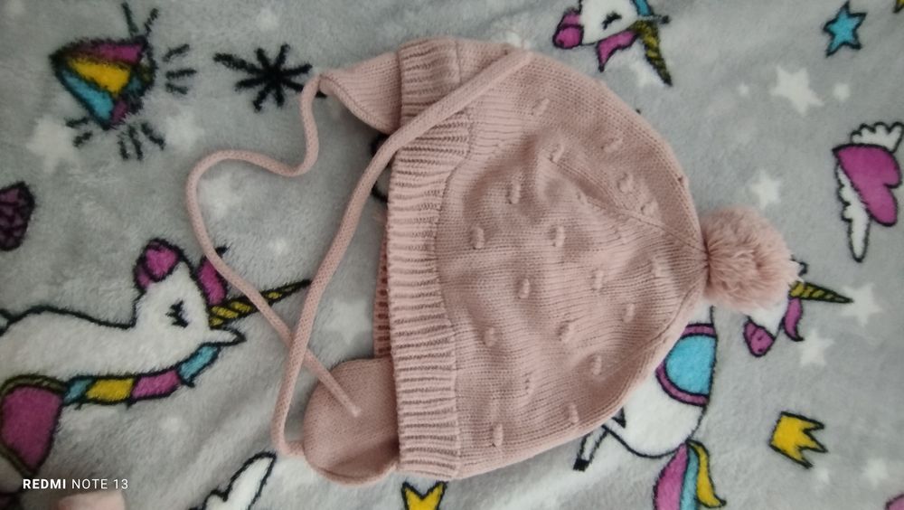 Czapka dla dziewczynki