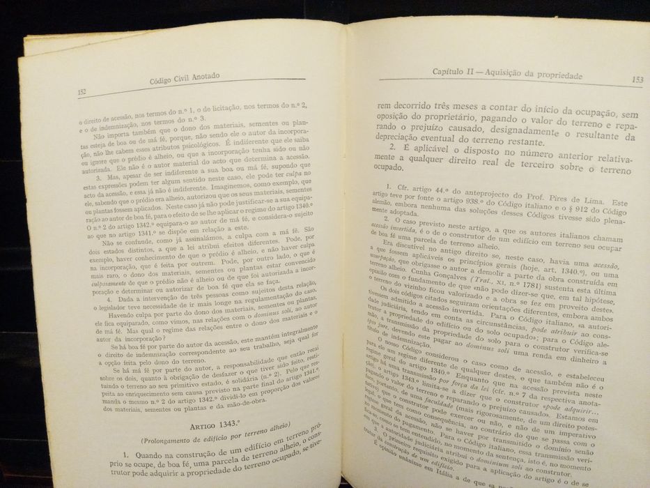 Código Civil Anotado vol.lll de Fernando Pires de Lima e João De Matos