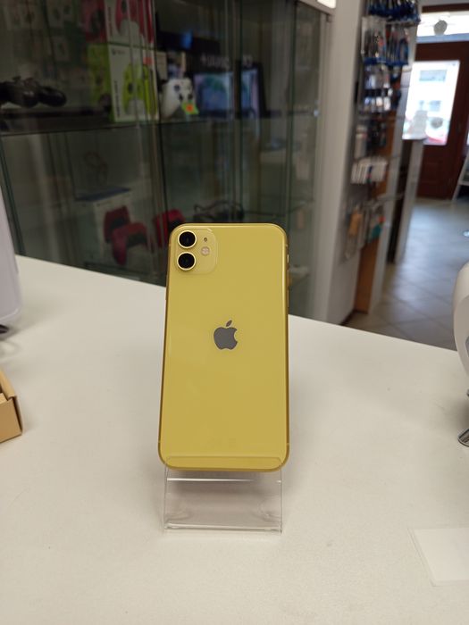 Apple iPhone 11 64GB Żółty | Nowa bateria 100% | GWARANCJA | Kolejowa 32